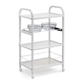 Beauty Metal Frame Trolley w/ Two Bowl Holders - ST381 - GreenLife-Trolley